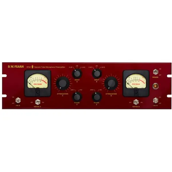 Best deal ๐ฅ D.W. Fearn VT-2 Dual-Channel Tube Microphone Preamp ๐ฅฐ