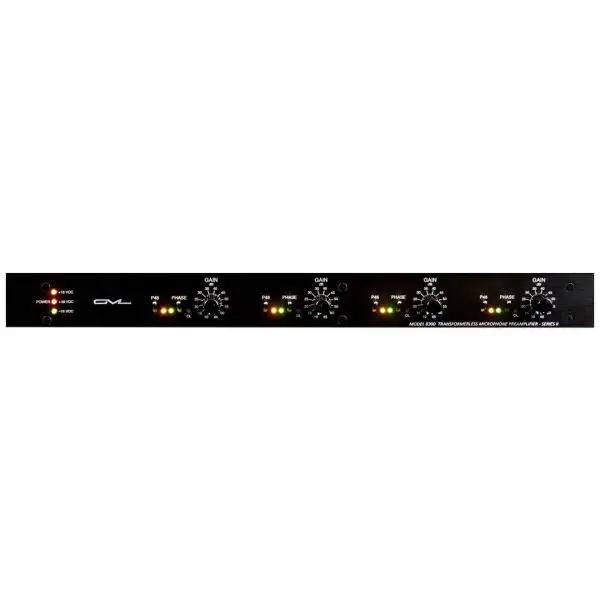 Budget π GML 8304 Series II Four-Channel Microphone Preamp π―
