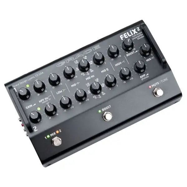 Best deal π Grace Designs FELiX2 2-Channel Desktop Instrument Preamplifier - Black π
