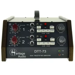 Best Pirce 😉 Heritage Audio DTT73 Dual-Channel Desktop Microphone Preamp 👍