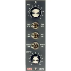 Coupon 🔔 Retro Instruments 500PRE 500 Series Tube Microphone Preamp ⌛